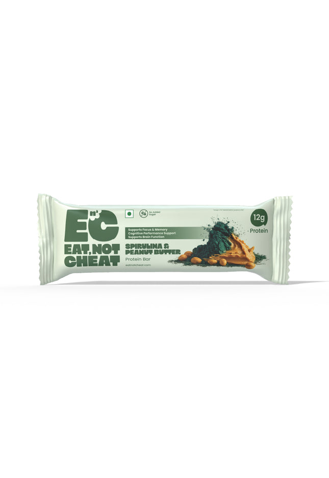 Spirulina & Peanut Butter Protein Bar